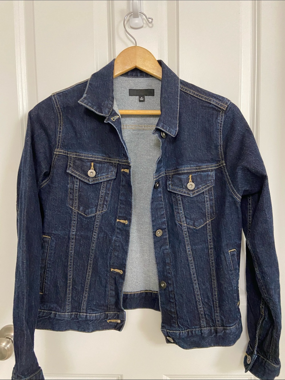 Uniqlo Dark Blue Denim Jean Jacket
